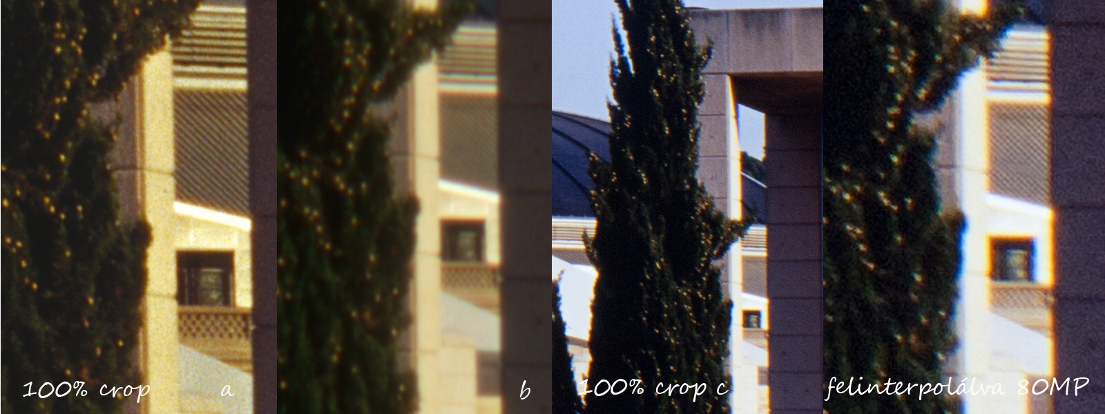 100% cropon j�l l�tszanak az elt�r�sek, de ennek nagyon kicsi a jelent�s�ge "emberi" nagy�t�sok eset�n.